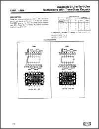 Click here to download 54LS257W Datasheet