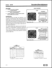 Click here to download 74LS139NA+2 Datasheet