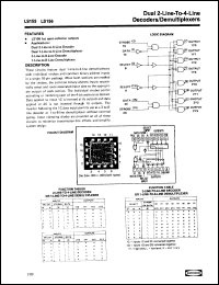 Click here to download 54LS155W03 Datasheet