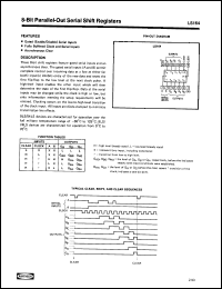 Click here to download 74LS164NA+2 Datasheet