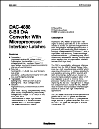 Click here to download DAC4888DD Datasheet