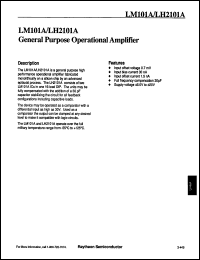 Click here to download LM301ADE Datasheet