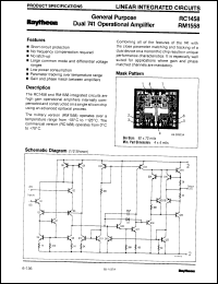 Click here to download RC1458NB Datasheet