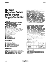 Click here to download RC4292N Datasheet