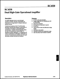 Click here to download RV4558N Datasheet