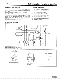 Click here to download RM725T/883B Datasheet