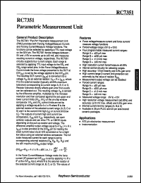 Click here to download RC7351LL Datasheet