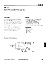 Click here to download RM2211D/883B Datasheet