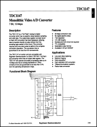 Click here to download TDC1147B7V Datasheet