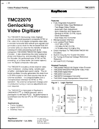 Click here to download TMC22070R1C Datasheet
