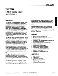 Click here to download TMC2249L5V1 Datasheet