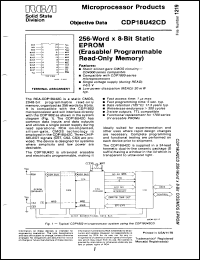 Click here to download CDP18U42 Datasheet