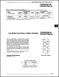 Click here to download CD54HC368F/3A Datasheet