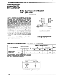 Click here to download CD74ACT647EN Datasheet