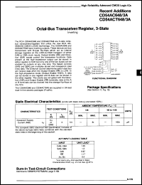 Click here to download CD74AC648M Datasheet