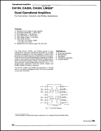 Click here to download CA324G Datasheet