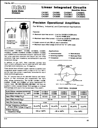 Click here to download CA108S Datasheet