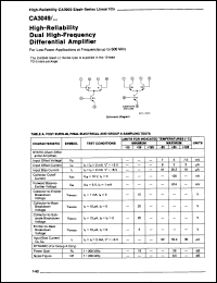 Click here to download CA3049E Datasheet