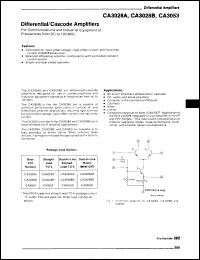 Click here to download CA3053X Datasheet