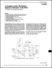 Click here to download CA3065 Datasheet