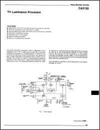 Click here to download CA3135GX Datasheet