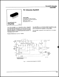 Click here to download CA3158EX Datasheet