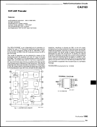 Click here to download CA3163GX Datasheet
