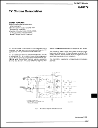 Click here to download CA3172E Datasheet