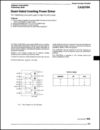 Click here to download CA3219E Datasheet