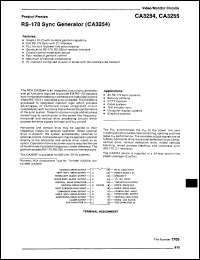 Click here to download CA3254E Datasheet