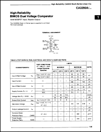 Click here to download CA3290E1 Datasheet