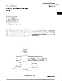 Click here to download CA3999E Datasheet