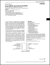 Click here to download CA5422M Datasheet