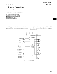 Click here to download CA575E Datasheet