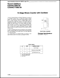 Click here to download CD54ACT7060F/3A Datasheet