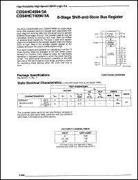 Click here to download CD54HCT4094F Datasheet