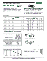 Click here to download HR0805-106-JBW Datasheet