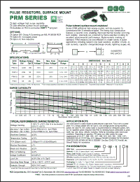 Click here to download PRM1-1001-K Datasheet