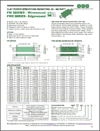Click here to download FW70W-1001-HB Datasheet
