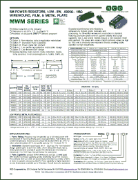 Click here to download MWM2-R012 Datasheet