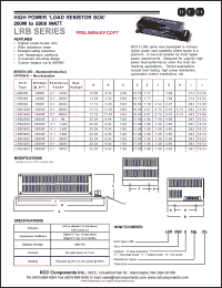 Click here to download LRB2400V Datasheet