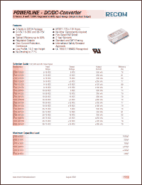 Click here to download RP03-2415SC Datasheet