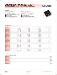 Click here to download RP03-2415DH Datasheet