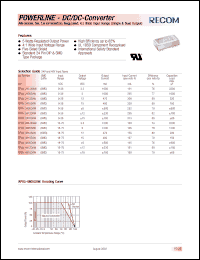 Click here to download RP05-4805DAW Datasheet