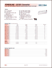 Click here to download RP05-2405SEW Datasheet