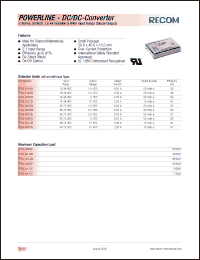Click here to download RP30-2405SE Datasheet