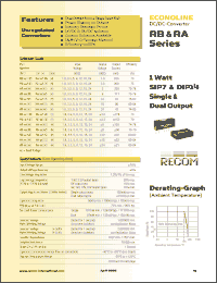 Click here to download RB-909D Datasheet