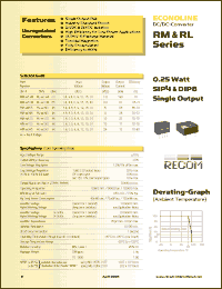 Click here to download RM-0905S Datasheet