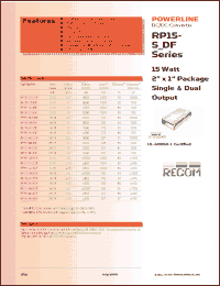 Click here to download RP15-4812SFN Datasheet