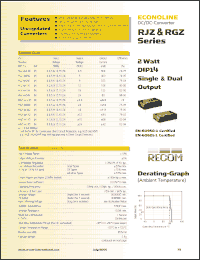 Click here to download RJZ-1209SHP Datasheet
